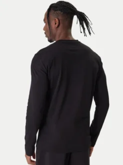 EA7 Emporio Armani Longsleeve 7M001310 AF10373 UC001 Czarny Regular Fit