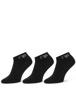EA7 Emporio Armani Skarpety krótkie EM000550 AF26377 UC001 Czarny