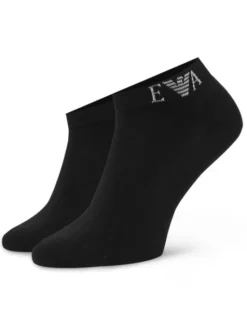 EA7 Emporio Armani Skarpety krótkie EM000550 AF26377 UC001 Czarny