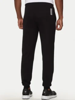 EA7 Emporio Armani Spodnie dresowe 8NPP66 PJVRZ 1200 Czarny Regular Fit