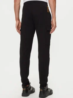 EA7 Emporio Armani Spodnie dresowe 8NPP67 PJVRZ 0208 Czarny Regular Fit