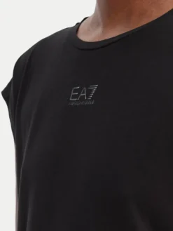 EA7 Emporio Armani Sukienka codzienna 7W001033 AF10373 UC001 Czarny Regular Fit