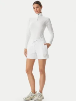 EA7 Emporio Armani Szorty sportowe 7W000269 AF12482 U0002 Biały Regular Fit