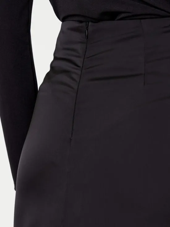 Eleh Spódnica mini ESS250182 Czarny Regular Fit