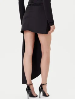 Eleh Spódnica mini ESS250182 Czarny Regular Fit