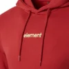 Element Bluza Lowcase BP PO ELYSF00296 Czerwony Regular Fit