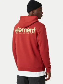 Element Bluza Lowcase BP PO ELYSF00296 Czerwony Regular Fit