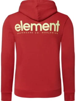 Element Bluza Lowcase BP PO ELYSF00296 Czerwony Regular Fit
