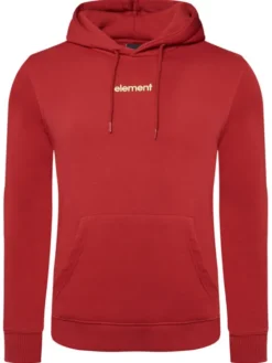 Element Bluza Lowcase BP PO ELYSF00296 Czerwony Regular Fit
