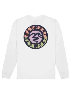 Element Longsleeve Path Ahead ELYZT00581 Biały Regular Fit