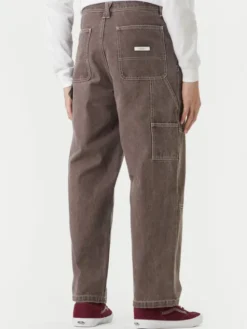 Element Spodnie materiałowe Big Carpenter Canvas ELYNP00201 Brązowy Relaxed Fit