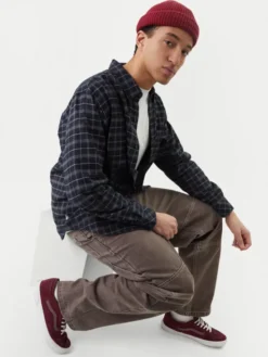 Element Spodnie materiałowe Big Carpenter Canvas ELYNP00201 Brązowy Relaxed Fit