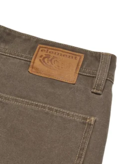 Element Spodnie materiałowe Big Carpenter Canvas ELYNP00201 Brązowy Relaxed Fit
