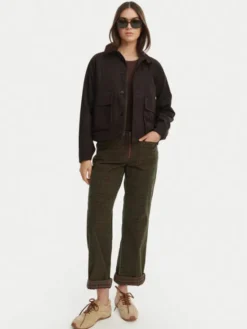 Element Spodnie materiałowe Westward Corduroy W ELJNP00129 Kolorowy Bootcut Fit