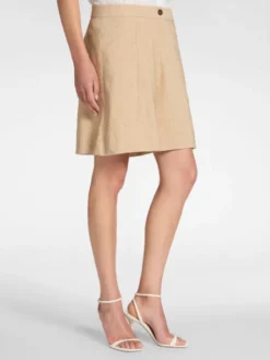 Elena Mirò Szorty materiałowe P000P200485N012 Kremowy A-Line Fit