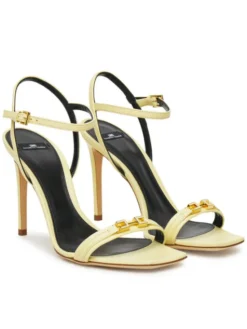 Elisabetta Franchi Sandały SA57L51E2 DC7 Żółty