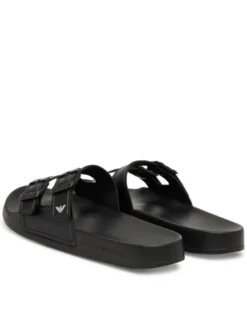 Emporio Armani Klapki EX000043 AF22190 MC001 Czarny