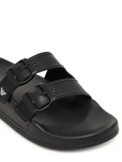 Emporio Armani Klapki EX000043 AF22190 MC001 Czarny