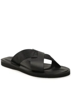 Emporio Armani Klapki X4P124 XN787 K001 Czarny