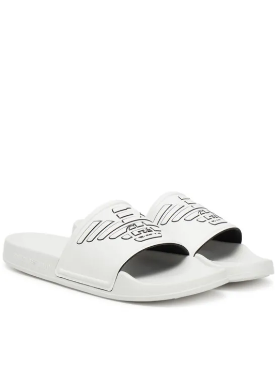 Emporio Armani Klapki XVPS11 XR273 T680 Biały