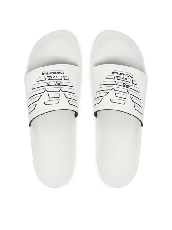 Emporio Armani Klapki XVPS11 XR273 T680 Biały