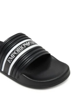 Emporio Armani Klapki XVPS14 XR277 U532 Czarny
