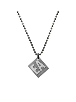 Emporio Armani Naszyjnik EGS2754060 Czarny