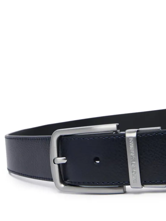 Emporio Armani Pasek EM007172 AF29130 MB084 Granatowy