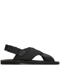 Emporio Armani Sandały EM004323 AF25617 MC012 Czarny