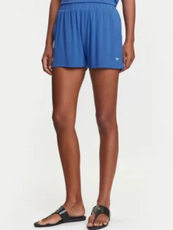 Emporio Armani Szorty sportowe EW000781 AF12192 UA012 Niebieski Regular Fit
