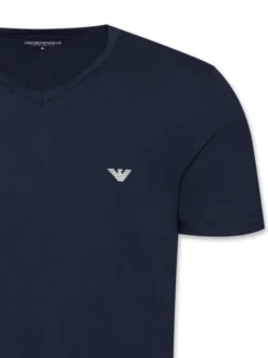 Emporio Armani Underwear Komplet t-shirtów EM000392 AF14132 MB143 Granatowy Regular Fit