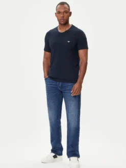 Emporio Armani Underwear Komplet t-shirtów EM000392 AF14132 MB143 Granatowy Regular Fit