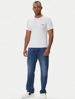 Emporio Armani Underwear Komplet t-shirtów EM001849 AF14131 M0082 Biały Fitted Fit