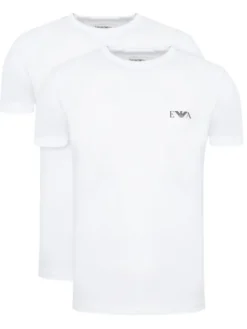 Emporio Armani Underwear Komplet t-shirtów EM001849 AF14131 M0082 Biały Fitted Fit