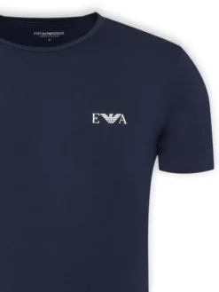 Emporio Armani Underwear Komplet t-shirtów EM001849 AF14131 MB143 Granatowy Fitted Fit