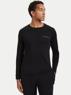 Emporio Armani Underwear Longsleeve EM000382 AF25022 UC001 Czarny Slim Fit