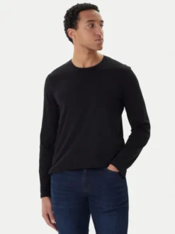 Emporio Armani Underwear Longsleeve EM000382 AF14210 UC001 Czarny Regular Fit