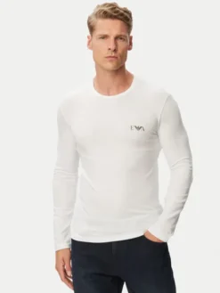 Emporio Armani Underwear Longsleeve EM000383 AF25018 U0002 Biały Regular Fit
