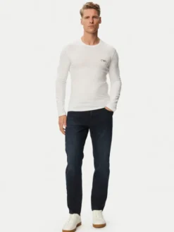 Emporio Armani Underwear Longsleeve EM000383 AF25018 U0002 Biały Regular Fit