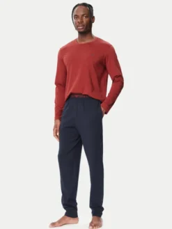 Emporio Armani Underwear Piżama EM000610 AF25017 M5051 Kolorowy Regular Fit