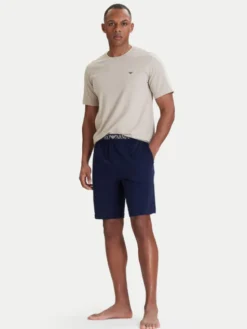 Emporio Armani Underwear Piżama EM000400 AF18881 M1143 Kolorowy Regular Fit