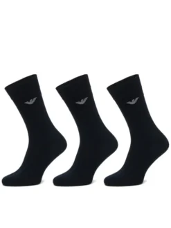 Emporio Armani Underwear Skarpety długie EM000554 AF14446 MB082 Niebieski
