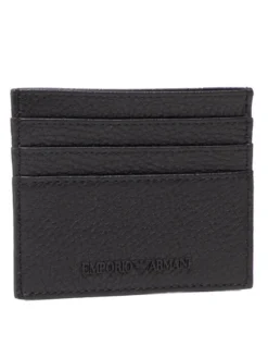 Emporio Armani Zestaw portfel i etui na karty Y4R378 Y068E 80001 Czarny