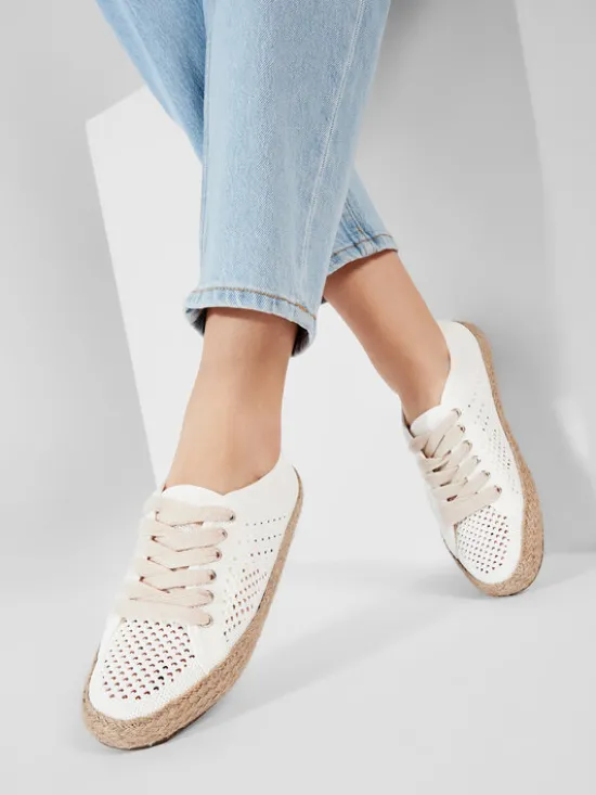 EMU Australia Espadryle Agonis Mac W12469 Biały