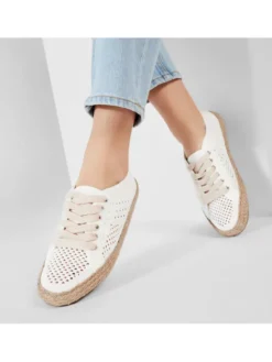 EMU Australia Espadryle Agonis Mac W12469 Biały