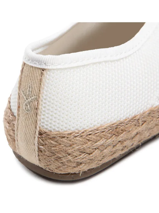 EMU Australia Espadryle Agonis Mac W12469 Biały