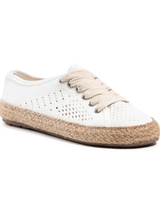 EMU Australia Espadryle Agonis Mac W12469 Biały