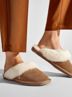 EMU Australia Kapcie Jolie W10015 Brązowy