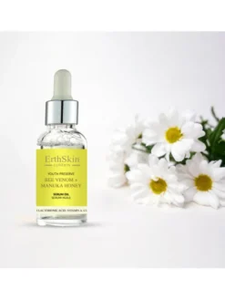 Erthskin London Jad Pszczeli + Olejek z Miodem Manuka Serum