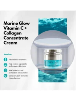 Erthskin London Marine Glow Koncentrat witaminy C w kremie Krem na dzień
